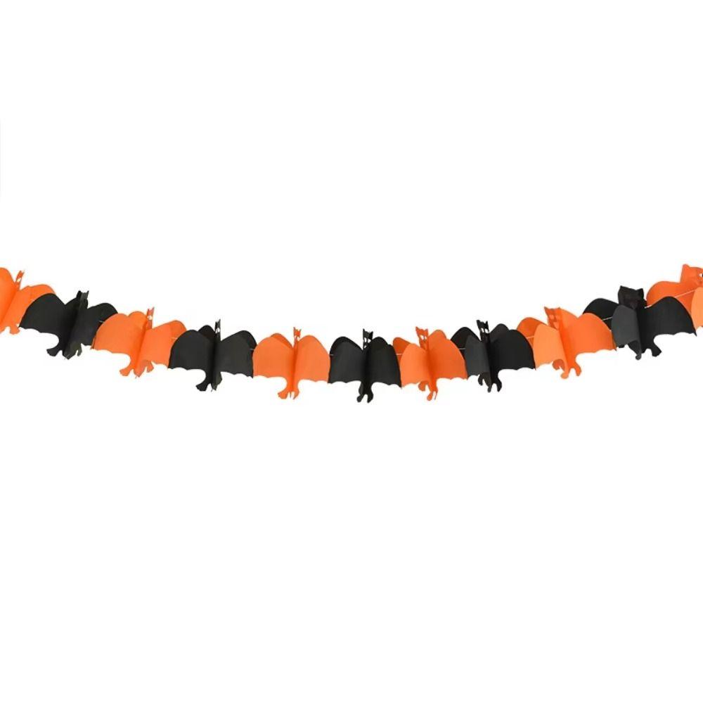 3 Meter Halloween Hanging Garland Honeycomb Paper Party Banner Spider Bat Decor Horror Props