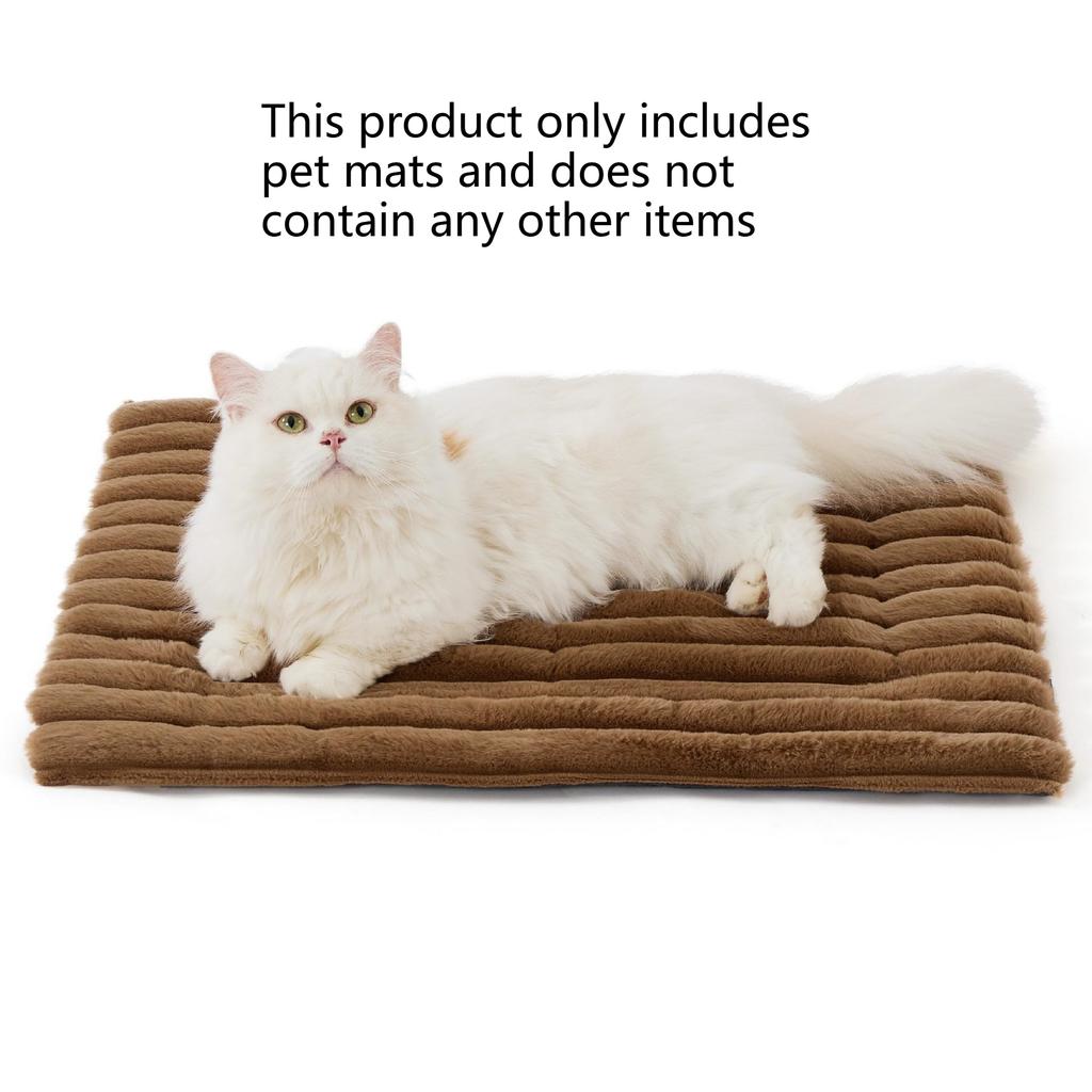 Creative Cat and Dog Universal Breathable Comfortable Soft Pet Mat Four Seasons Small Rabbit Hair Anti Slip Pet Mat Pet Supplies