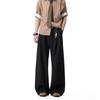 ICH MODE Herren Falten Anzug Hose im Old Money Stil