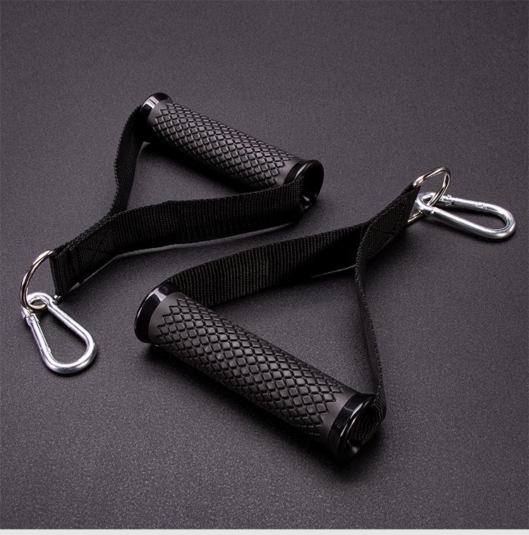 Multifunctional Fitness Handles for Smith Machine and Resistance Bands with Hook