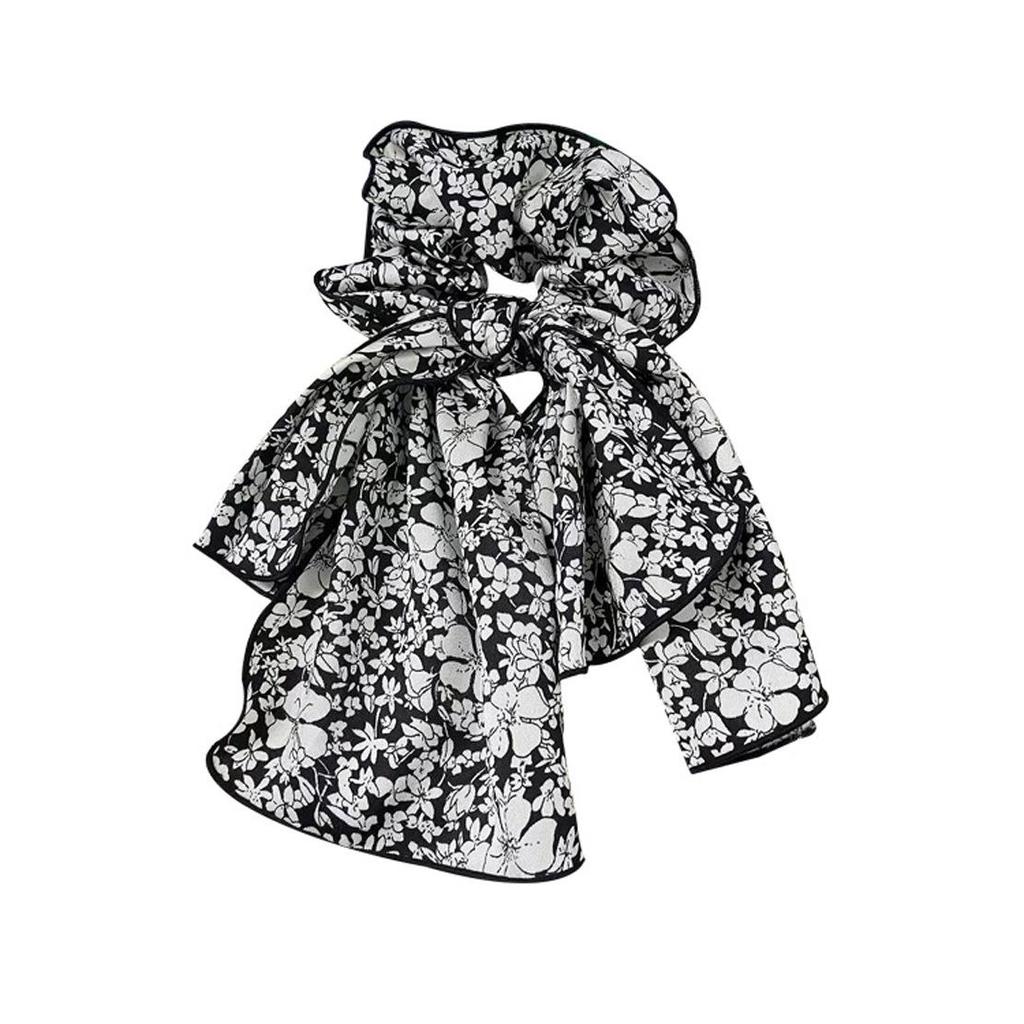 """Elegantes französisches Tintenband-Haarband""": Neues Nischen-Design mit großer Schleife für hochwertige tiefe Pferdeschwänze