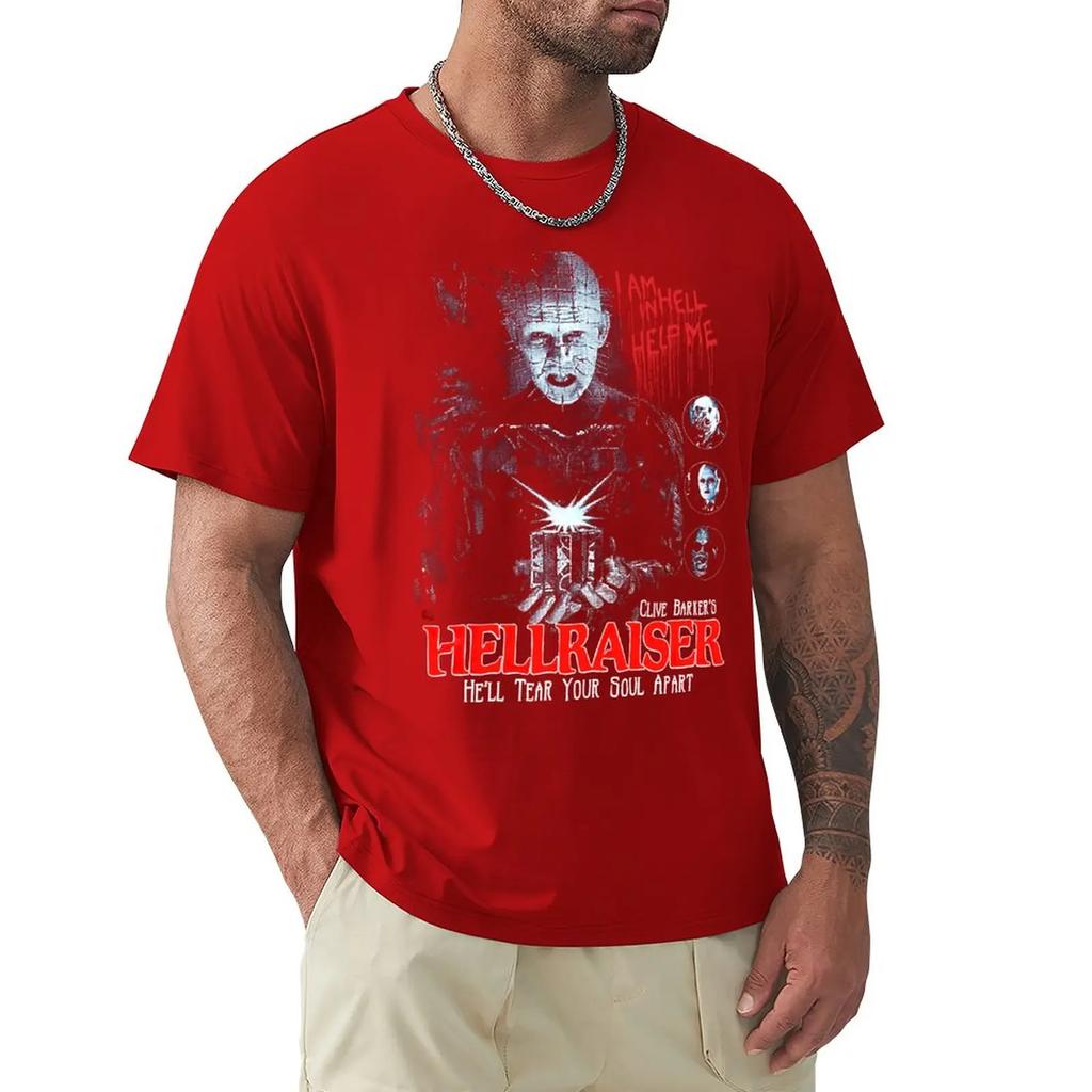 Hellraiser Art TShirt Tops Tees Mens T Shirts Casual Stylish
