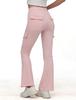European & American High-Waisted Wide-Leg Cargo Yoga Pants - Flare & Hip-Lifting Design