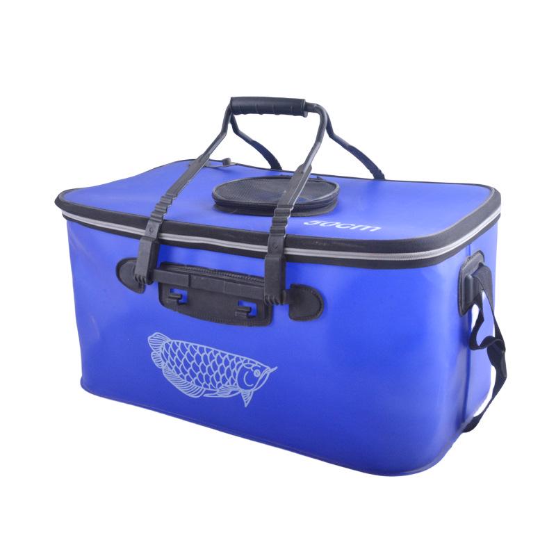 Folding EVA Fishing Bucket & Live Fish Container E18