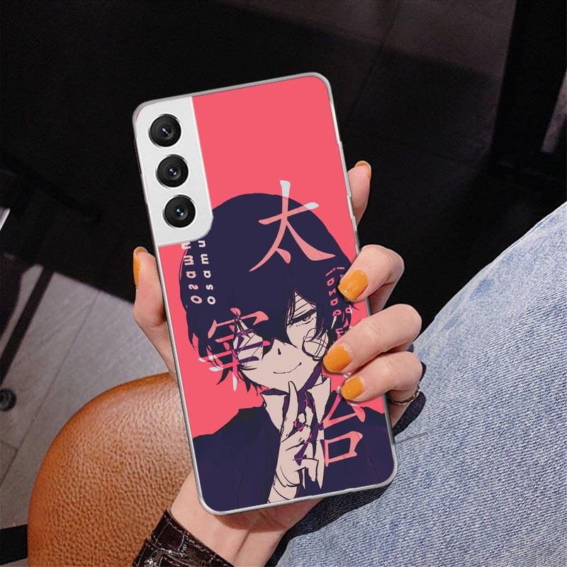 Bungo Stray Dogs Dazai Phone Case For Samsung Galaxy S24 S25 Edge S26 Ultra S23 S22 S21 Plus S20 FE + Personalized Print Cover G