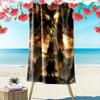 Custom Name Elden Print Beach Towel, Large Soft Quick Dry Towel for Beach Camping Swimming