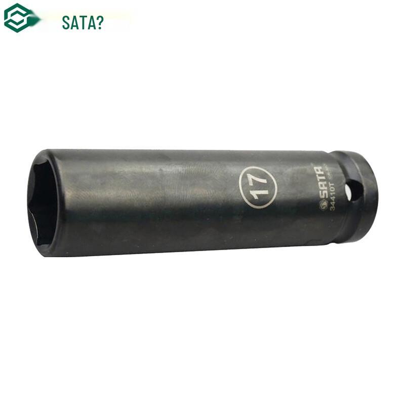 SATA 1/2 Inch Drive Hex Deep Thin Wall Impact Socket