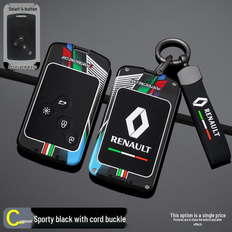 Fits Renault Koleos, Captur, Megane, Talisman, and Latitude Key Covers and Buckles.