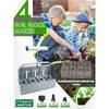 Handheld Seedling 4 Soil Block Maker 2 Inch Soils Blocking Tool Used for Seedling Greenhouse Garden Supplies