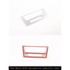 For BMW 3 Series E90 2005-2012 ABS Car Center Console Air Conditioning Volume Knob Decorative Frame Sticker Car Accessories