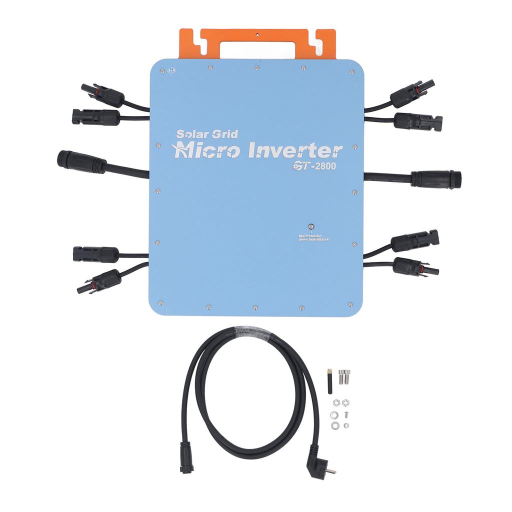 GT-2800W Solar Grid Tie Micro Inverter Panel Tie WIFI Control Single Phase with Color Shell 2800W