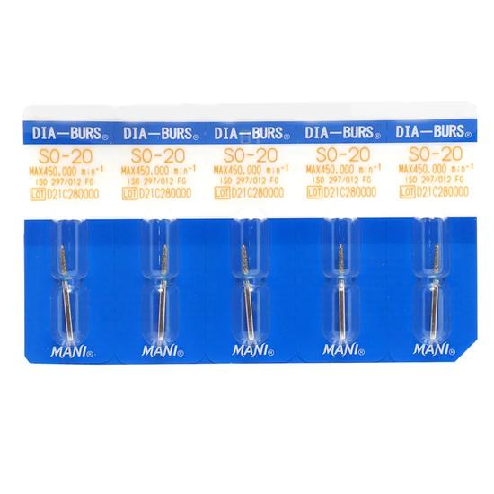 Mani Diamond Burs - Straight Ogival End / So Series