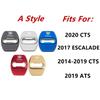 4pcs Car Door Lock Cover Protection Stickers for Cadillac CTS Escalade ATS Auto Interior Decal Replacement Logo Accessories