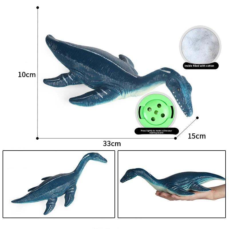 Silicone Dinosaur Soft Model For Kids Collectible Fun Educational Play Gift