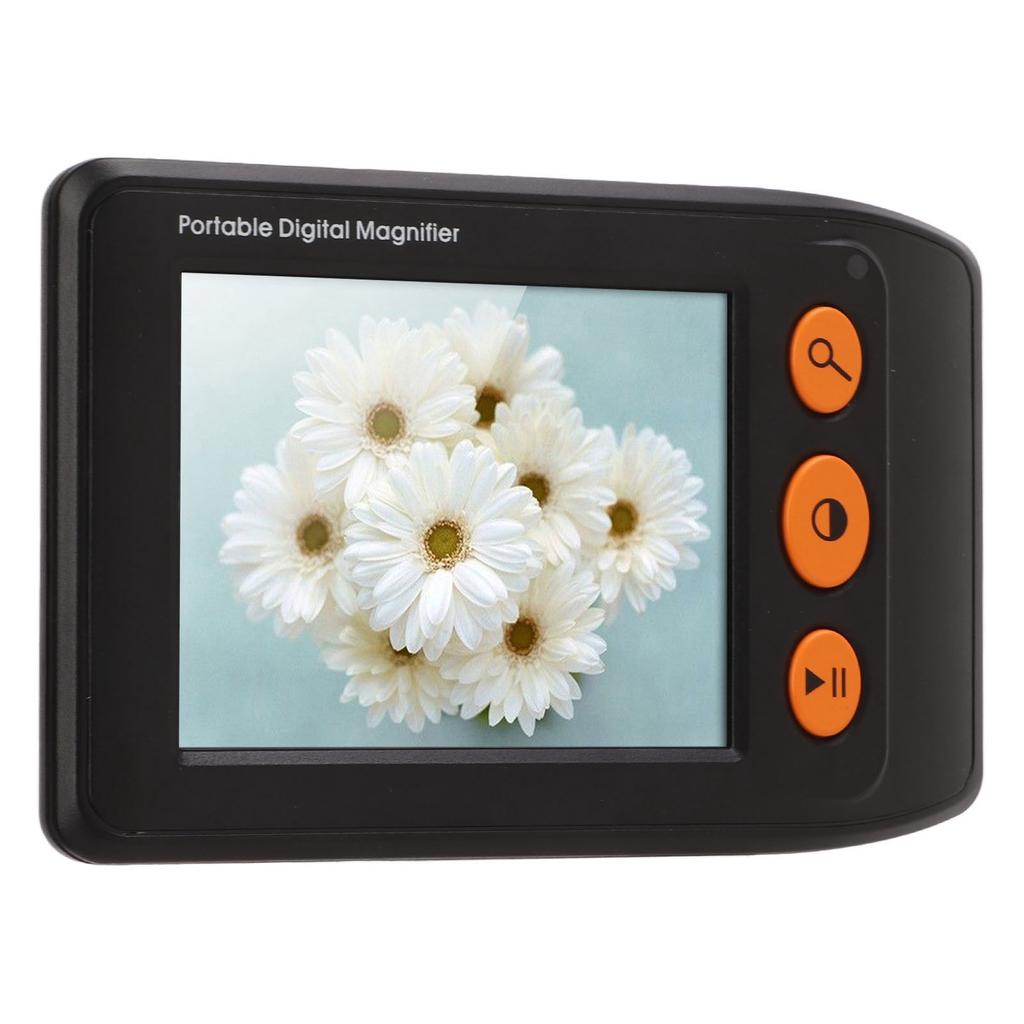 3.5in LCD Screen Electronic Video Magnifier 2x To 25x Zoom Handheld Magnifier Reading Aids for Low Vision