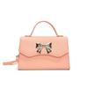 Stylish Small Handbag For Women 2024 Trendy Bow Accent Cute Casual Crossbody Bag