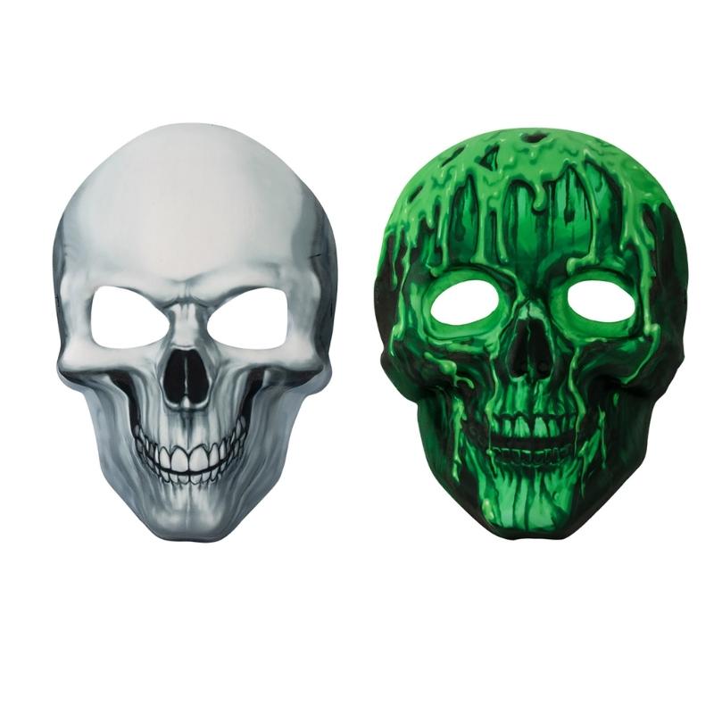 Skeleton Face Mask Masquerade Mask Full Face Mask Halloween Party Mask Masquerade Accessories For Men Women Cosplay