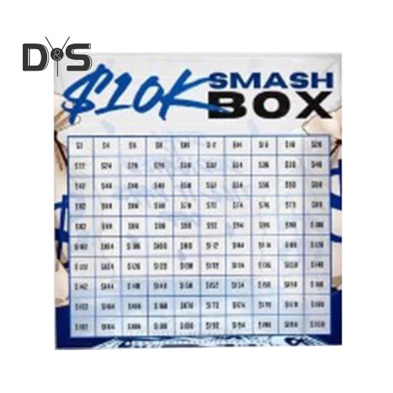 Transparante Acryl Spaarpot Grote Capaciteit 10K Spaarvarken Munt Contant Geld Container Kinderen Volwassenen Geld Besparen Koffer Opbergpot Decoratie