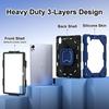 For Huawei MatePad Air (2024) Case Silicone+PC Kickstand Tablet Cover