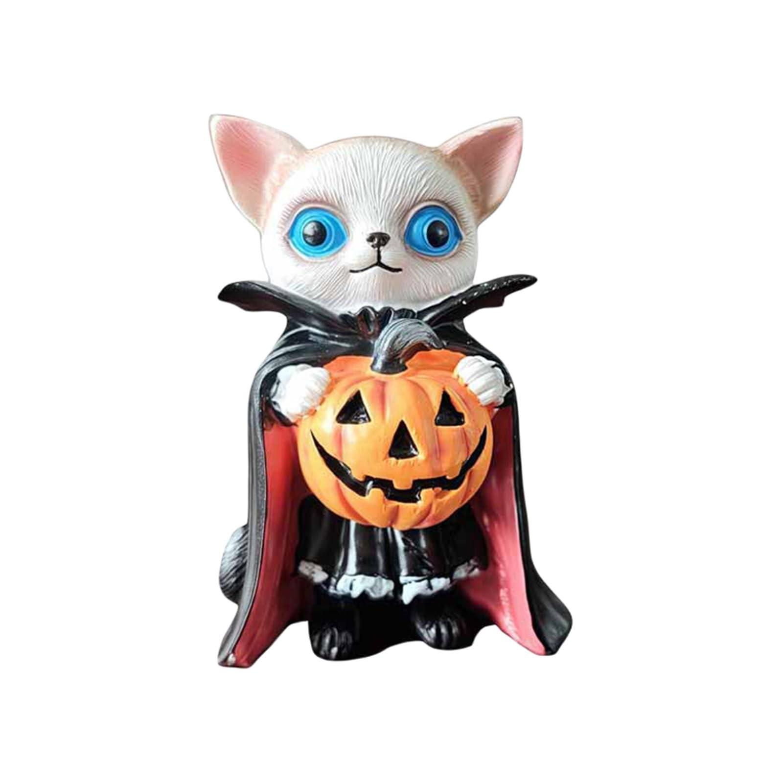 

Cow Figurine Halloween,Desktop Decoration, Decor,Scene Resin Ornament, Fall Home Garden Kitchen Tiered Tray Table Dec One Size