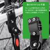 ROCKBROS Bicycle Kickstand Adjustable Side Stand for Road and Cross Bikes 29 Inches or Less Aluminum Spring-Loaded Non-Slip No Drilling Required