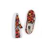 Vans Classic Slip-On Flower Print Unisex Sneakers Multi-Color Black VN0A3UT7BML
