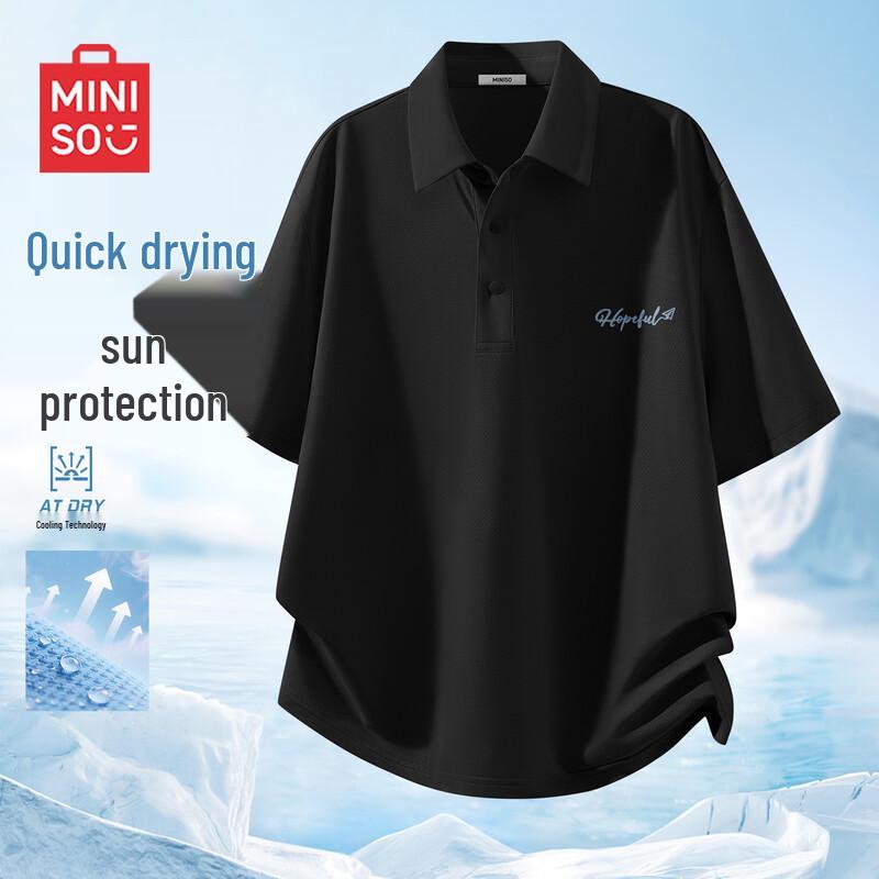 MINISO Men s Quick-Dry Polo T-shirt XL