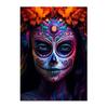 Mexican Day of The Dead La Catrina Sugar Skull Girls Poster Prints Gothic Canvas Painting Art Picture for Room Home Decor