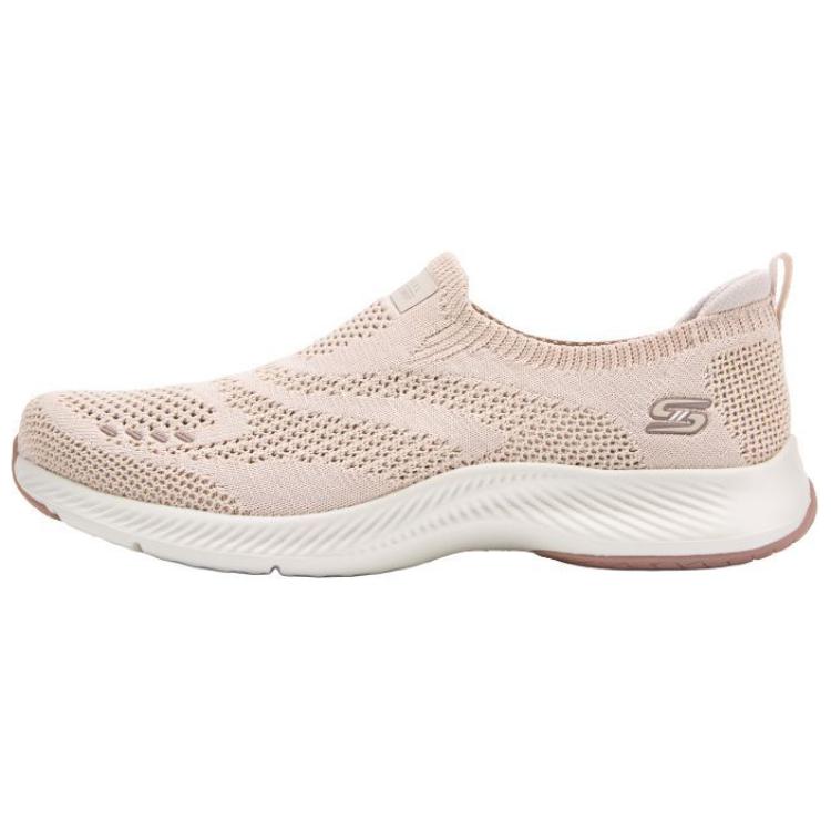 Skechers Vapor Foam Move Soft Comfortable Support Low Top Casual City Commuting Running Shoes Women sneaker Gray Brown 104637-TPE 35