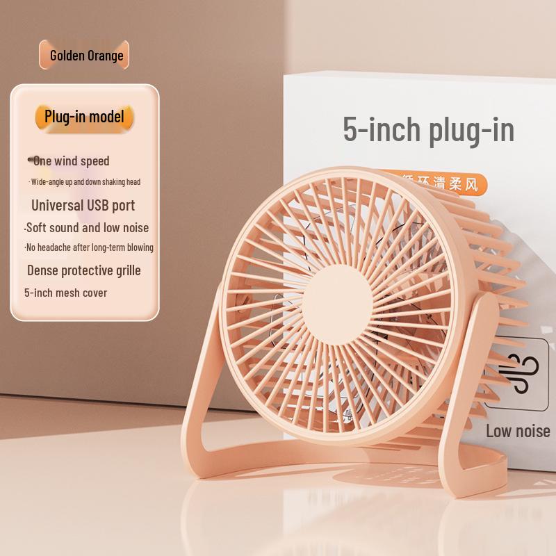 USB Mini Desk Fan: 5, 6, and 8 Inch - Perfect for Students and Offices USB Powered