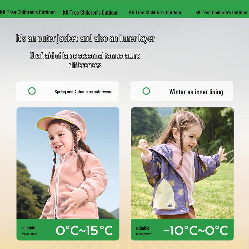 Kocotree Kids' Autumn Fleece Jacket