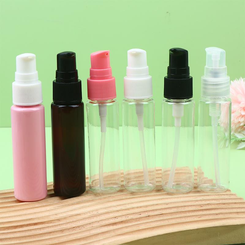 10ml 30ml Lotionflasche Essenzcreme Reise Bunte Plastik Nachfüllbare Flaschen Pumpe Leerer Kosmetikbehälter Make-up Werkzeug