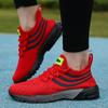 Men Women Sneakers Awesome Women's Athletic Elastic Knit Comfort Reflective Stripes Style Ideal Quick Errands Shoes