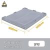 Grey Plastic Pallet Box Lid
