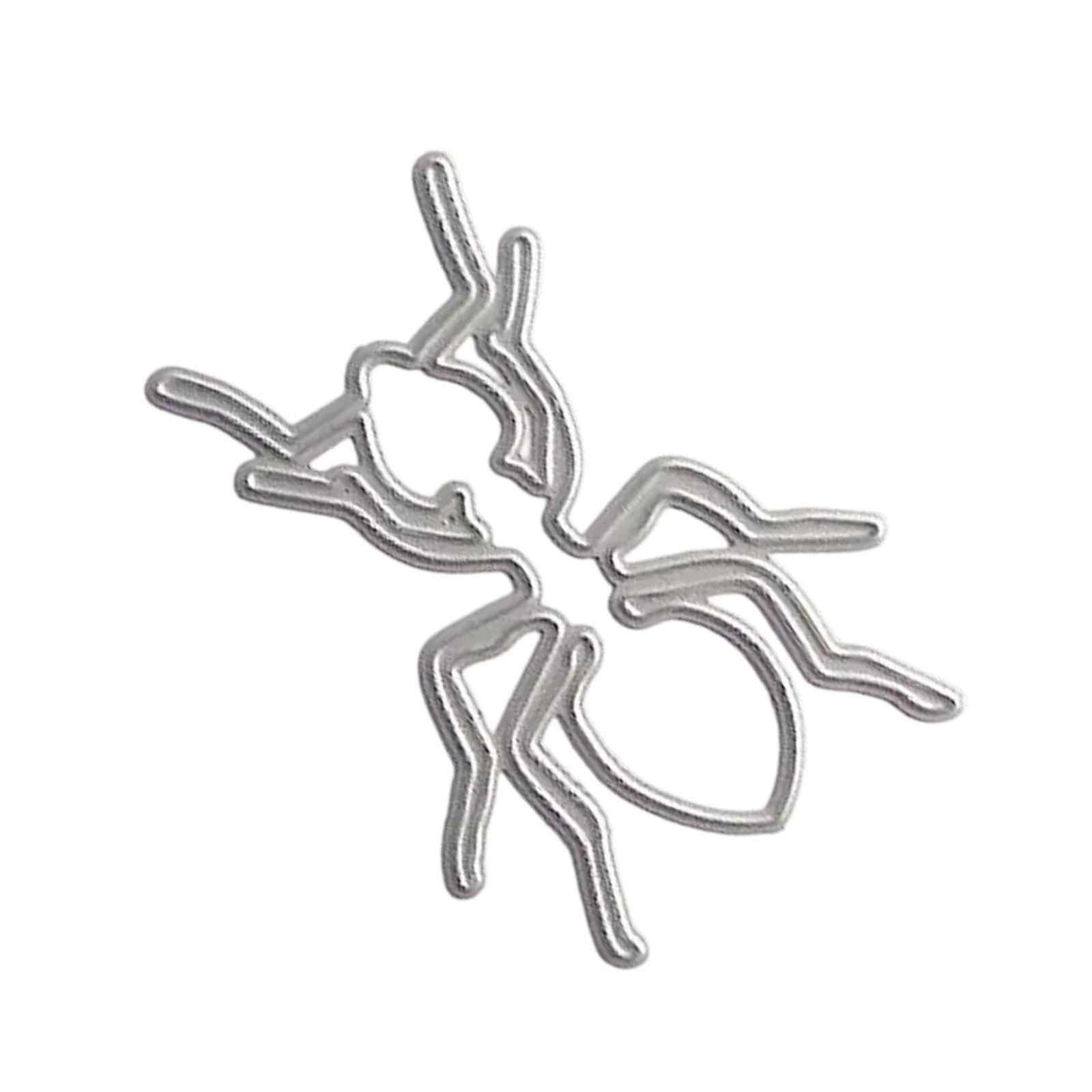 

Ant Shape Die Cut Metal Embossing Stencils Carbon Steel Cutting Die Scrapbooking Die for Card Making Journal Photo Album