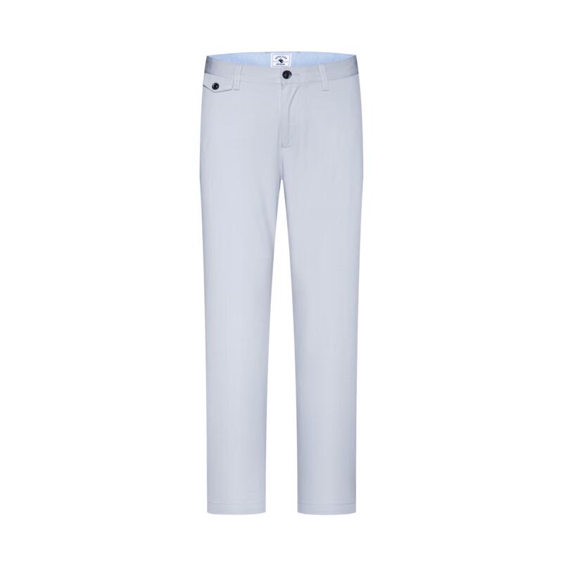 Septwolves Men's Cool-Touch Straight-Leg Casual Trousers