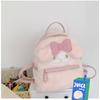 Cute Japanese Style Lolita Rabbit Plush Backpack For Kids