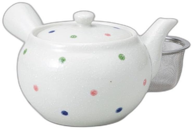 

Polka Dot Light Snow Teapot x x 9cm Made in China by Setomonohonpo [10.5 10.5 350cc]