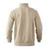Men Loose Large Size Half Zip Stand Collar Long Sleeve Pullover Sweatshirt