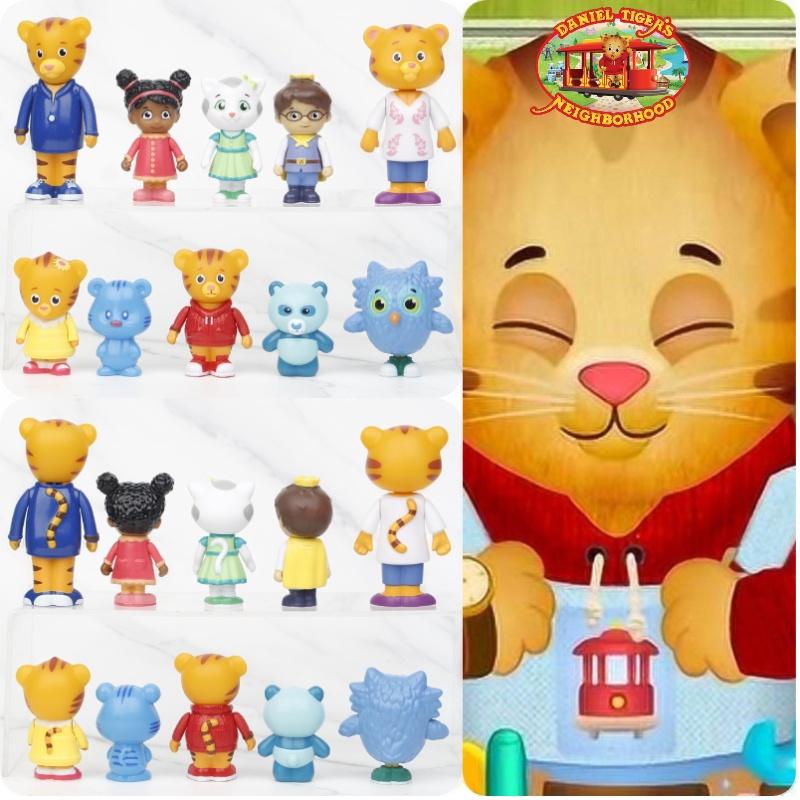 Figura in PVC Tigre Daniel 10 Varianti Regalo Ideale Per Amici e Familiari Adatta Per Giovani Anni)
