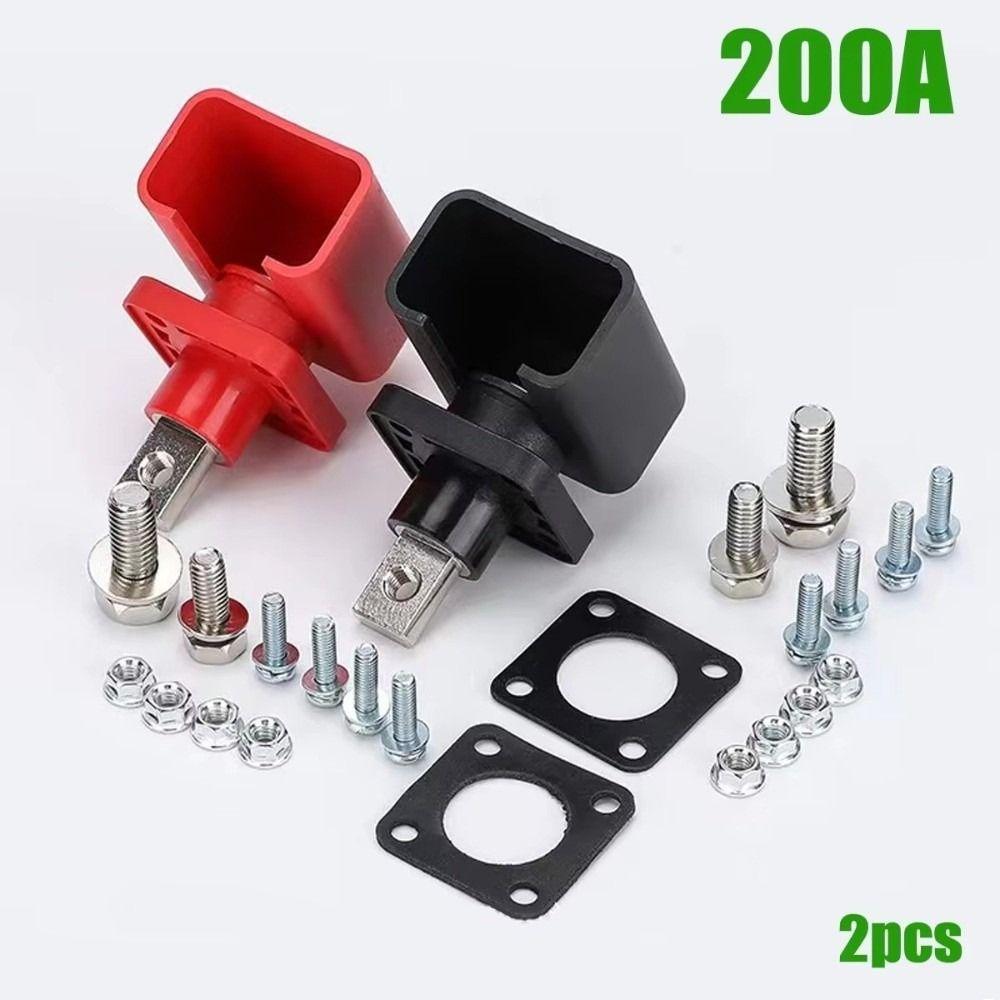 200A Lithium Battery Terminal Block High Current Copper Terminals Protector Terminal Post