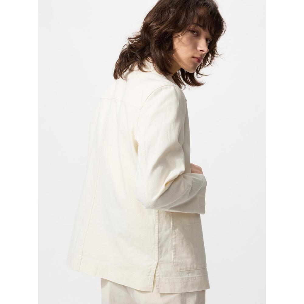 Uniqlo Japan Linen Cotton Jacket