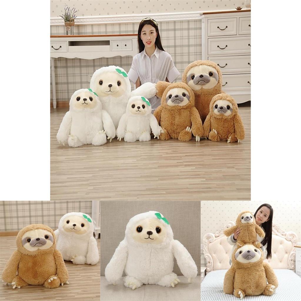 Adorable Perezoso Gigante Peluche Juguete Almohada Cojín Perfecto Para Regalos de Navidad
