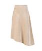 Rene J Velvet Diagonal Flared Skirt