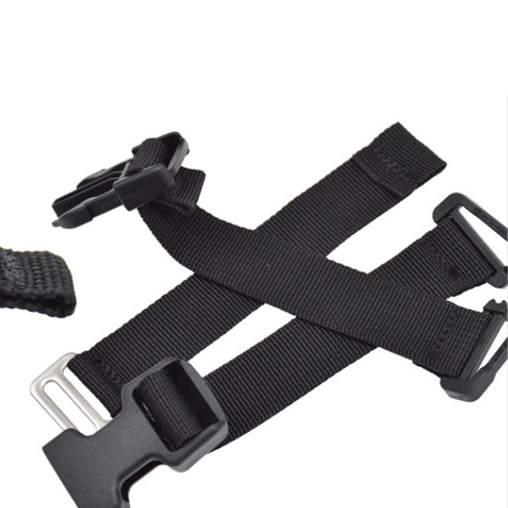 Justerbar Webbingrem för Dykning Bröstrem Dyksele Snabbspänne Ersättning för Dykning