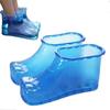 Foot Bath,Foot Soak Basin Full Coverage Bath Shoes with Massage Points Easy To Use Portable Soaker for Relaxing and Self-Caring