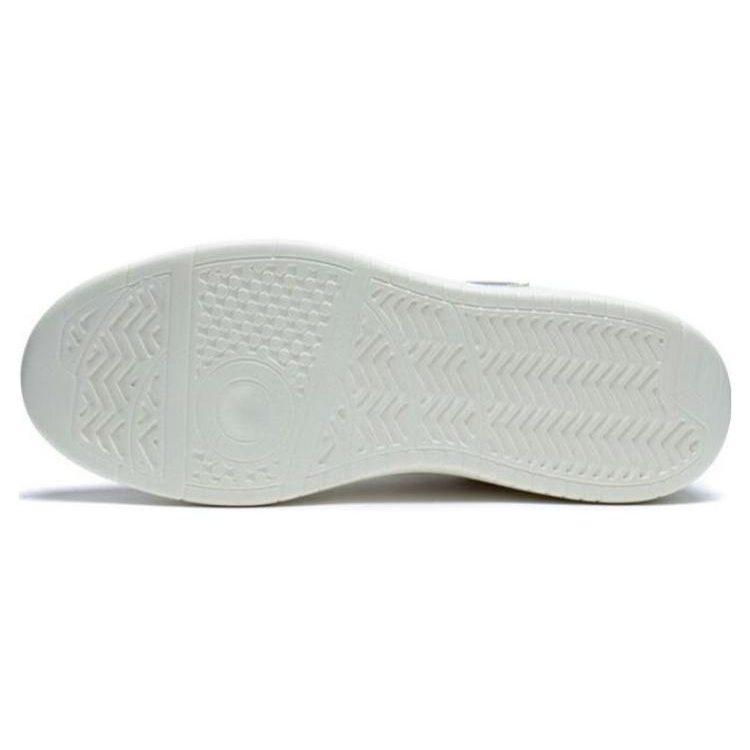 Li Ning Line 2.0 Abrasion Resistant Breathable Low top Skateboard Shoes Men's White Gray AGCT337-4