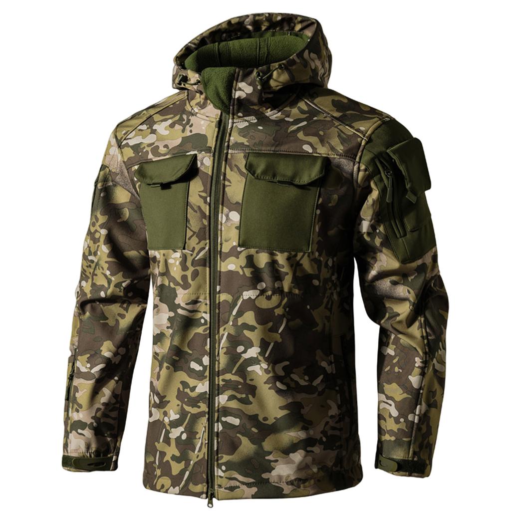 Men's Winter Camouflage Jackets Men's Fashion Trend Jackets Breathable Windproof Jackets Outdoor Sports Jackets