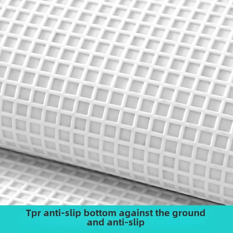 Double Heart Bathroom Rug, Thick Microfiber Mat with Quick-Dry & Non-Slip Backing, Ultra Soft Shaggy Carpet for Bathroom Decor