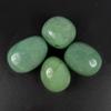 Reiki Kristallprodukte Natürlicher Grüner Jade Trommelstein Roher Rohstein Trommelstein Packung mit 100 g